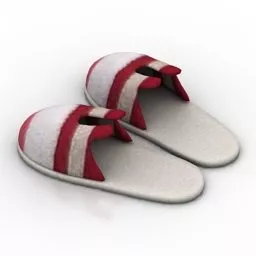 Beach Slippers 3d model