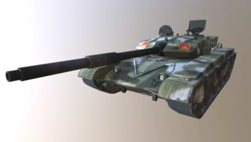 T34 Tank Concept 3d model