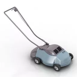 Lawn Mower Machine V1 3d model
