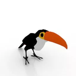 Rainbow Lorikeet V1 3d model