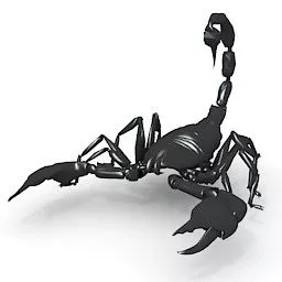 Green Scorpion Game Animal 3d model
