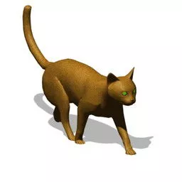 Lowpoly Cat 3d model Lowpoly Cat 3d model