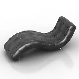 Leather Lounge Tiziana Design 3d model