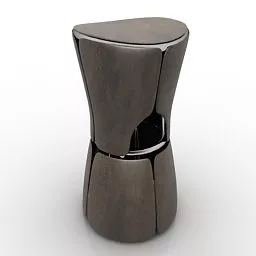Log Chair Style 3d model