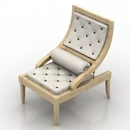 Retro Relax Armchair 3d model