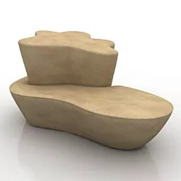 Stylized Armchair Colombostile 3d model