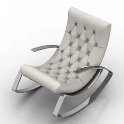 Working Room Relax Armchair Kel 3d model