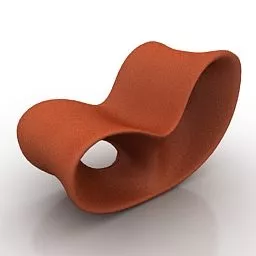 Contemporary Chair Voido 3d model