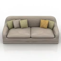 Modern Lawson Sofa Teodoro 3d model