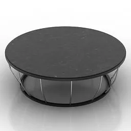 Round Table Tonin 3d model