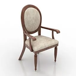 Hotel Single Armchair 3d model Hotel Single Armchair 3d model