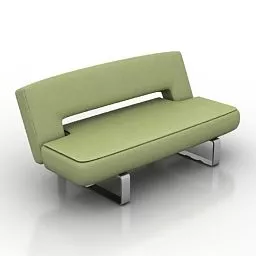 Fabric Sofa Bed 3d model Fabric Sofa Bed 3d model