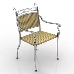 Simple Single Chair 3d model Simple Single Chair 3d model