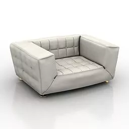 Single Armchair Valdichienty 3d model Single Armchair Valdichienty 3d model