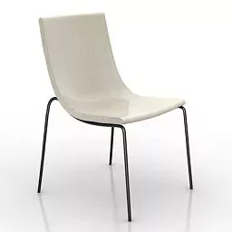 Plastic Chair Dive 3d model