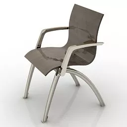 Office Armchair Zeno 3d model
