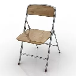 School Chair 3d model