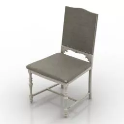 Retro Restaurant Chair 3d model