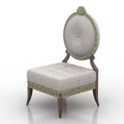 Retro Style Armchair 3d model