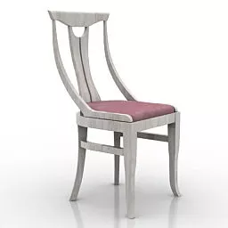 Classic Restaurant Chair 3d model