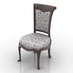 Vintage Restaurant Chair 3d model