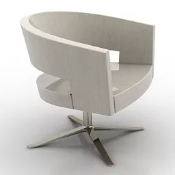 Salon Armchair 3d model