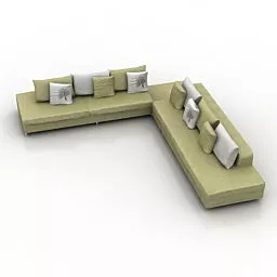 Alien Ship Shape 3d model