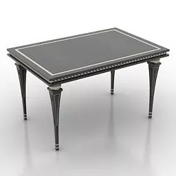 Elegant Antique Table 3d model
