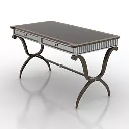 Antique Work Table 3d model