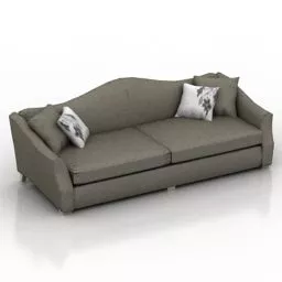 Camel Back Sofa Manolo 3d model