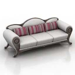 Modern Retro Sofa 3d model