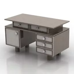 Work Desk Table 3d model