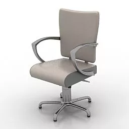 Hair Salon Armchair 3d model