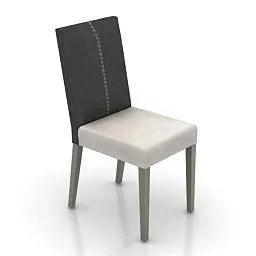 Simple Elegant Restaurant Chair 3d model