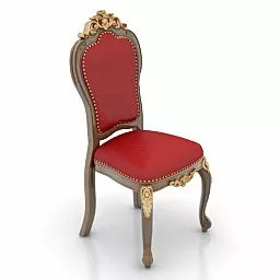 European Classic Chair 3d model