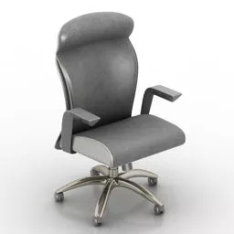 Office Work Armchair Brief 3d model