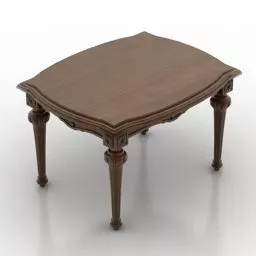 Classic Table Molon Design 3d model