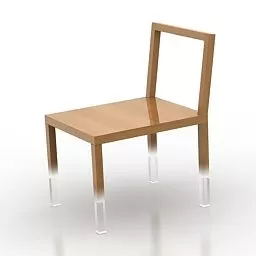 Minimalist Chair Nendo Design 3d model Minimalist Chair Nendo Design 3d model