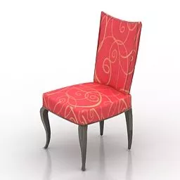 Asian Style Chair 3d model