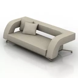 Modern Sofa Alzo 3d model Modern Sofa Alzo 3d model