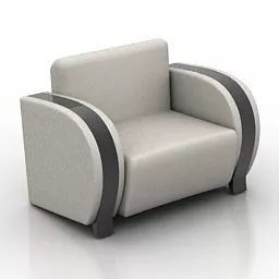 Living Room Armchair Minos 3d model Living Room Armchair Minos 3d model