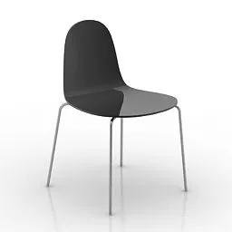 Modern Minimalist Chair 3d model Modern Minimalist Chair 3d model