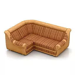 Sofa Corner Art Textures 3d model