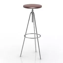 Bar Chair Restaurant Furniture 3d model