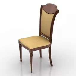 Modern Style Restaurant Chair 3d model