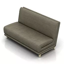 Fabric Sofa Bench 3d model