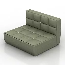 Sofa Seat Leather Material 3d model Sofa Seat Leather Material 3d model