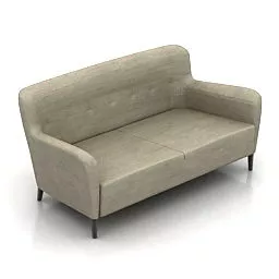 Loveseat Sofa Nova 3d model