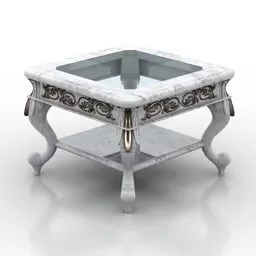 Luxury Royal Table 3d model