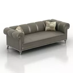 Antique Fabric Sofa Home Furniture 3d model Antique Fabric Sofa Home Furniture 3d model